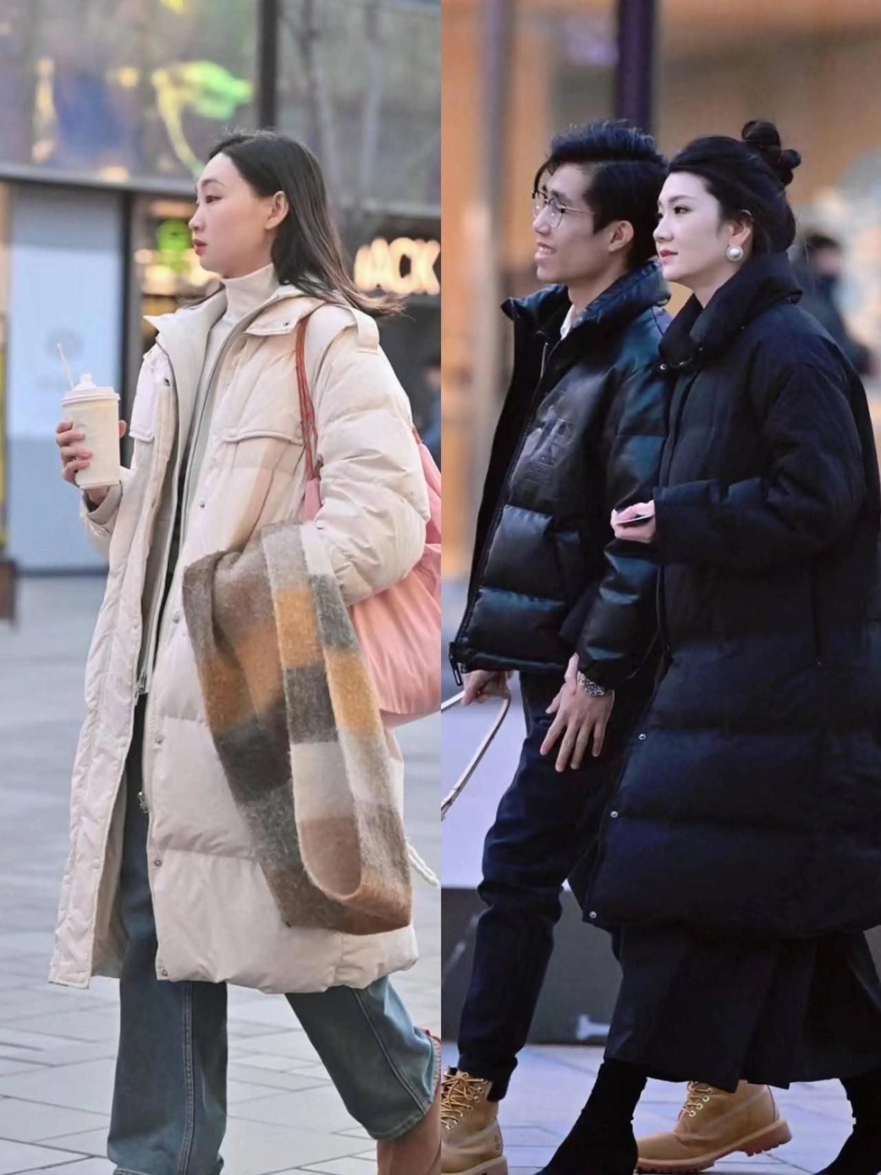 街头统一穿搭爆火！长款羽绒服配阔腿裤成标配，女人们为啥都不爱打扮了？
 
现在走
