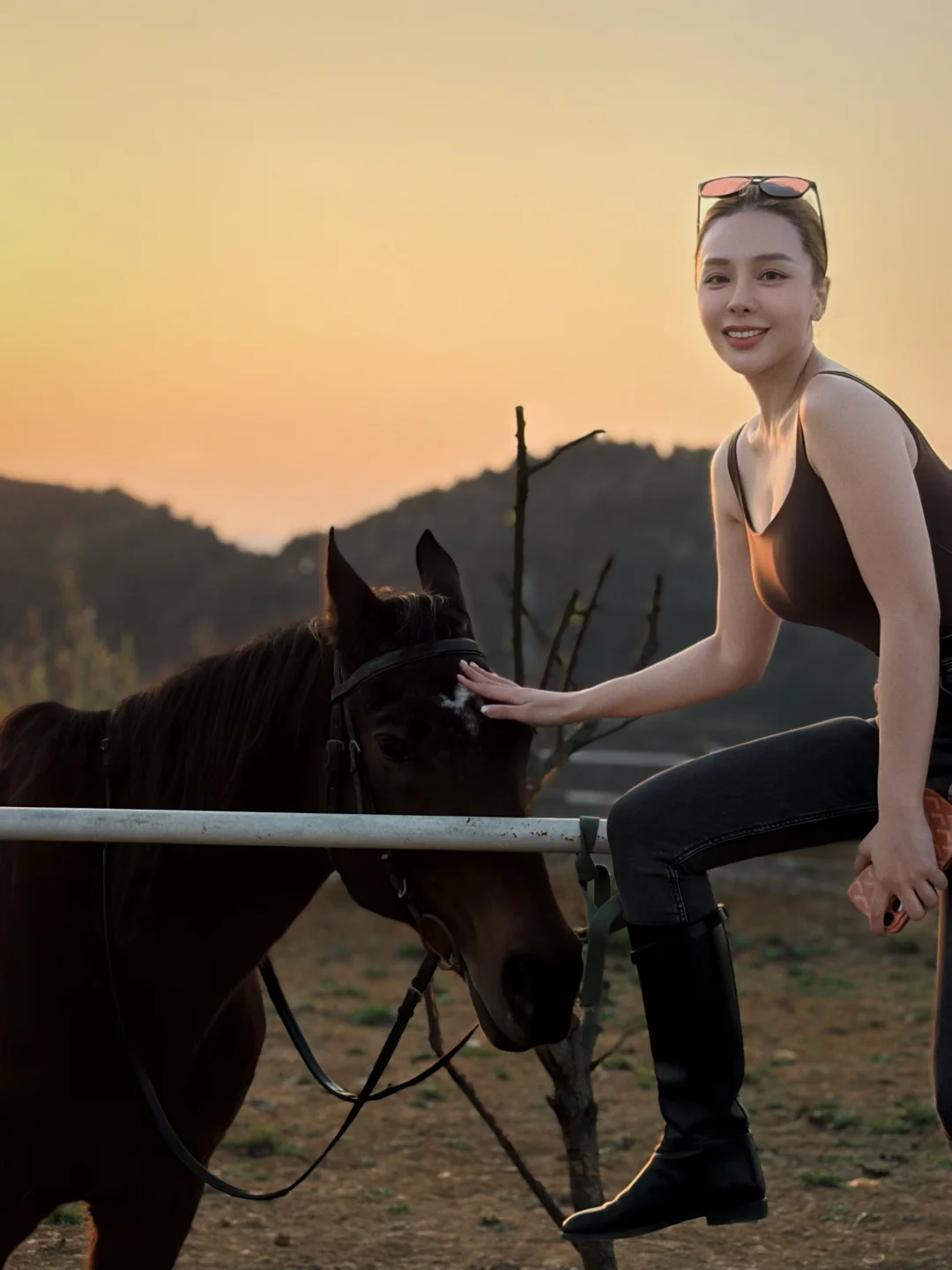 阳光下的马背，是自由的诗🐎