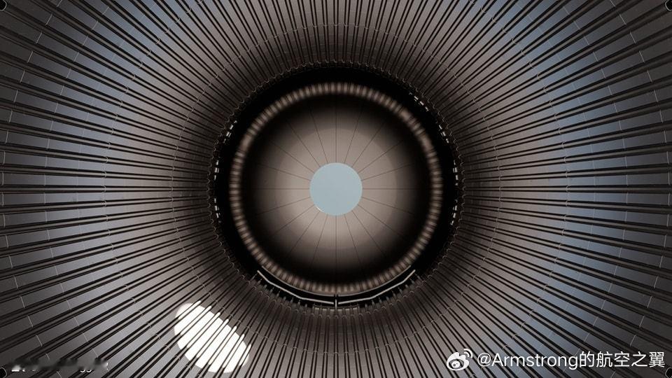 超级重型助推器液氧罐内部 ​​​