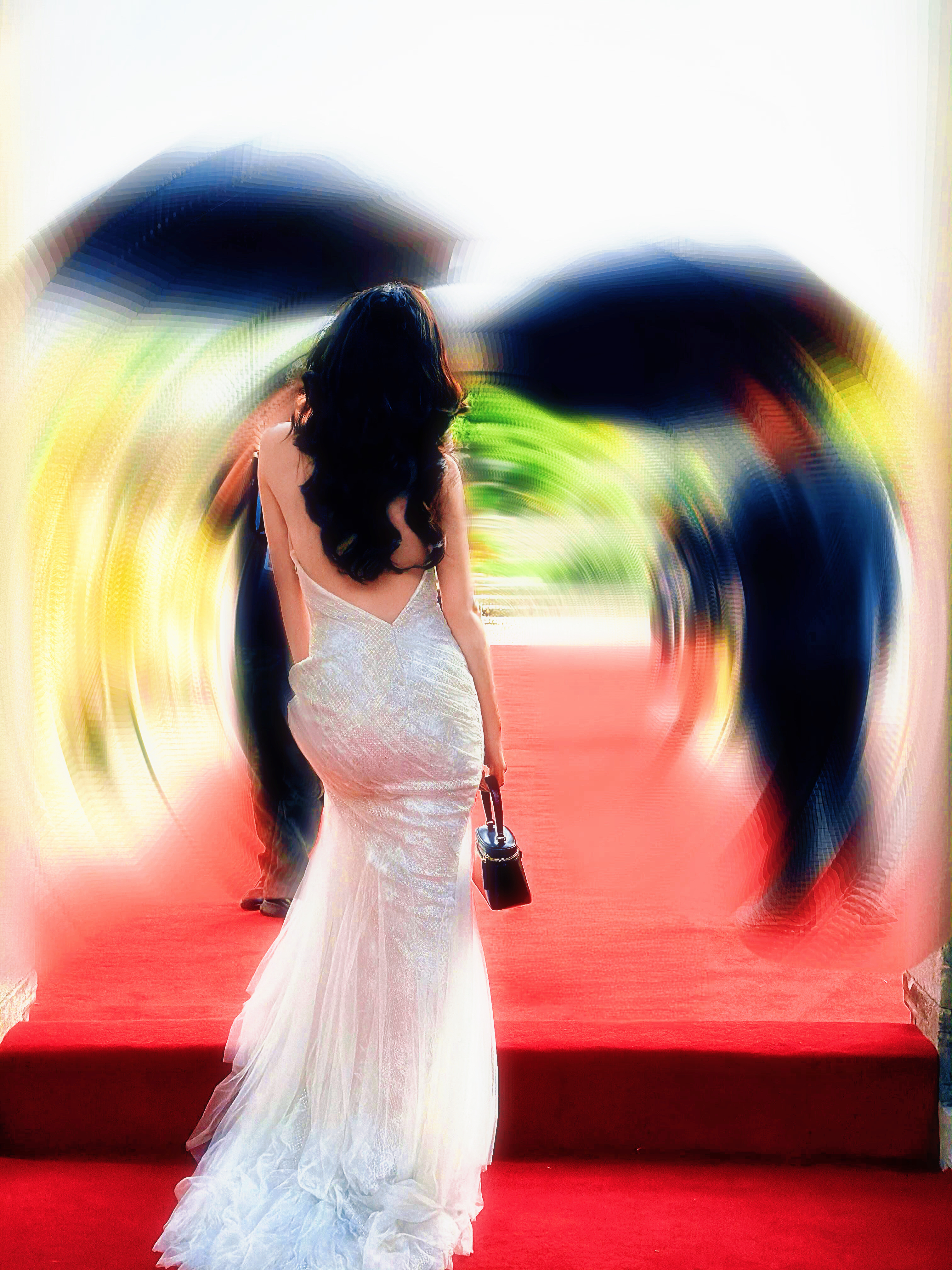 谁懂《想把你和时间藏起来》这个路透章若楠白裙背影太美了盏姐带你颠倒众生❗️