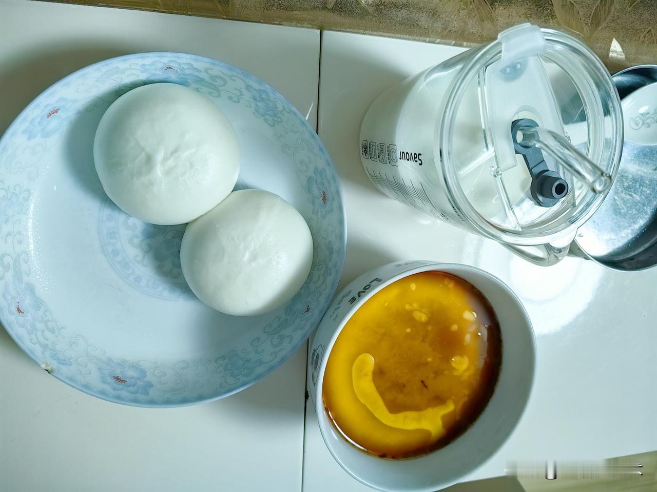 晒图笔记大赛鸡蛋牛奶馒头——新的一天从早餐开始