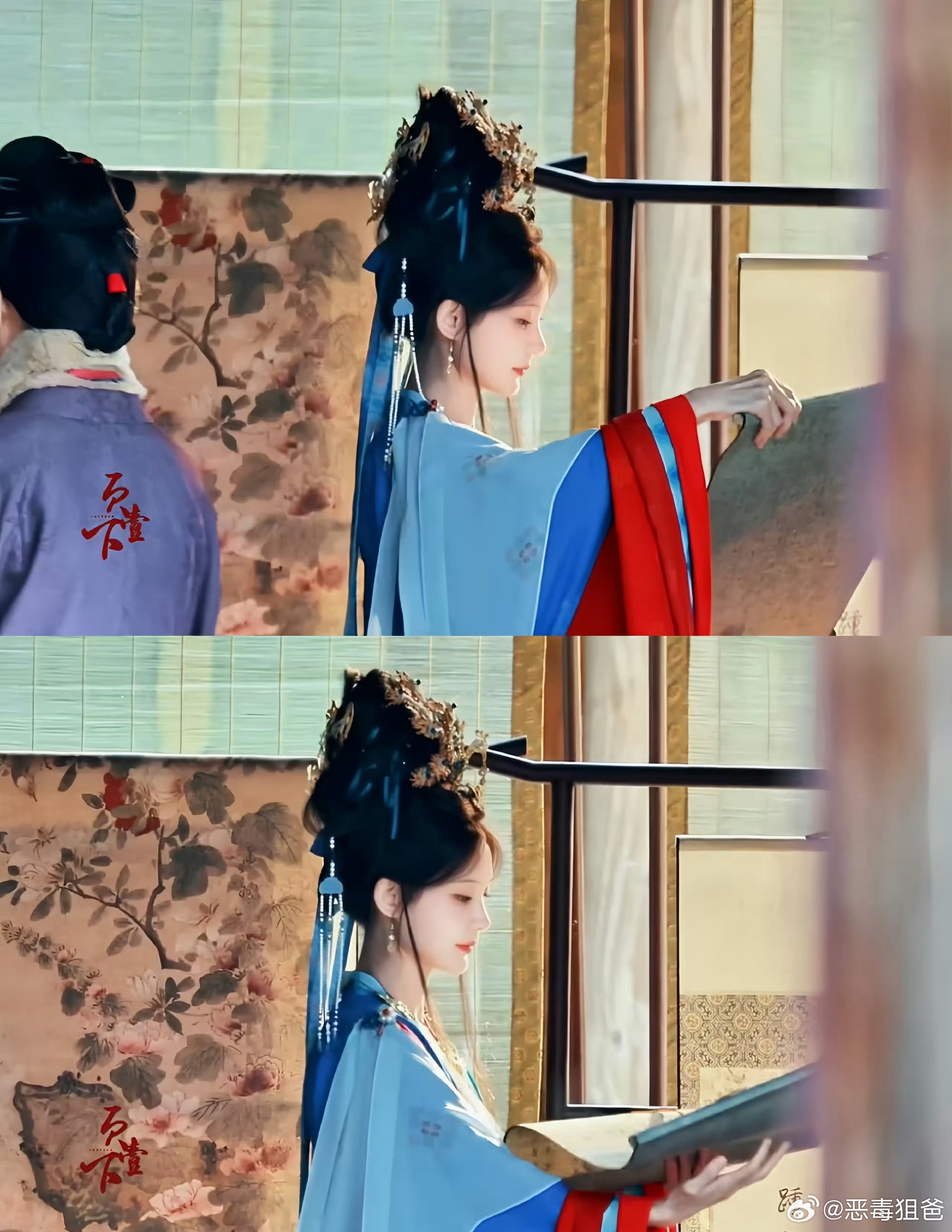 李一桐金枝神女造型这部剧李一桐每个造型都好美感受到剧组好用心等播出了一定去瞅瞅 