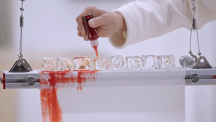 和肖战沉浸式体验净水生活 治愈感拉满的一场体验直播！肖战全程温柔又认真，从冰染画