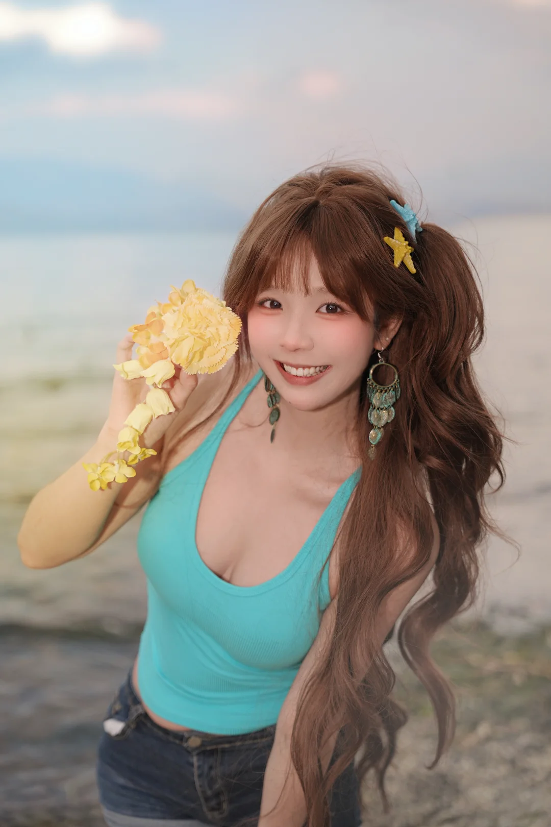 没有太阳的洱海