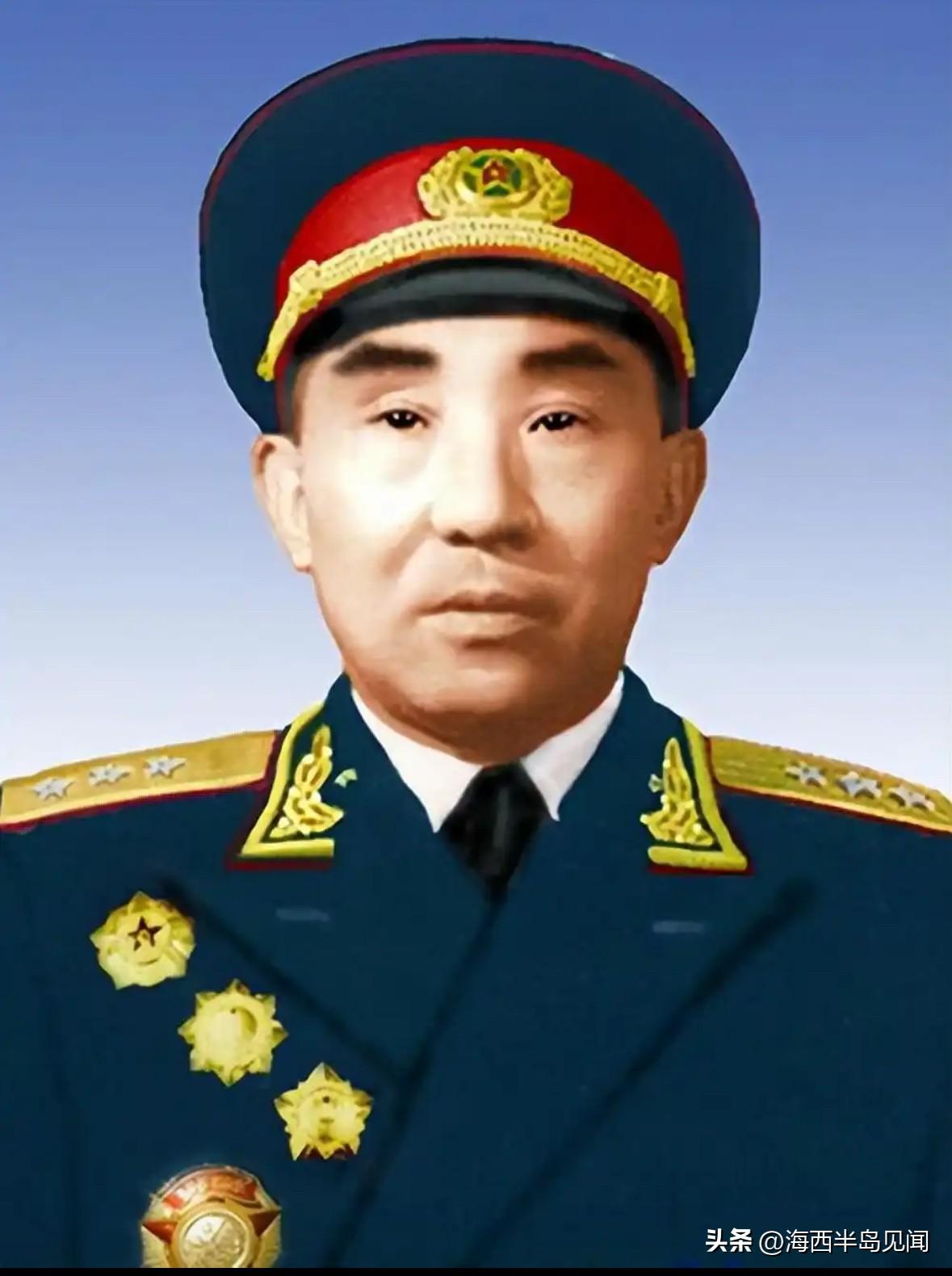 他是1958年唯一的一位补授军衔的开国上将。30岁任红一军团第1师师长，长征开路