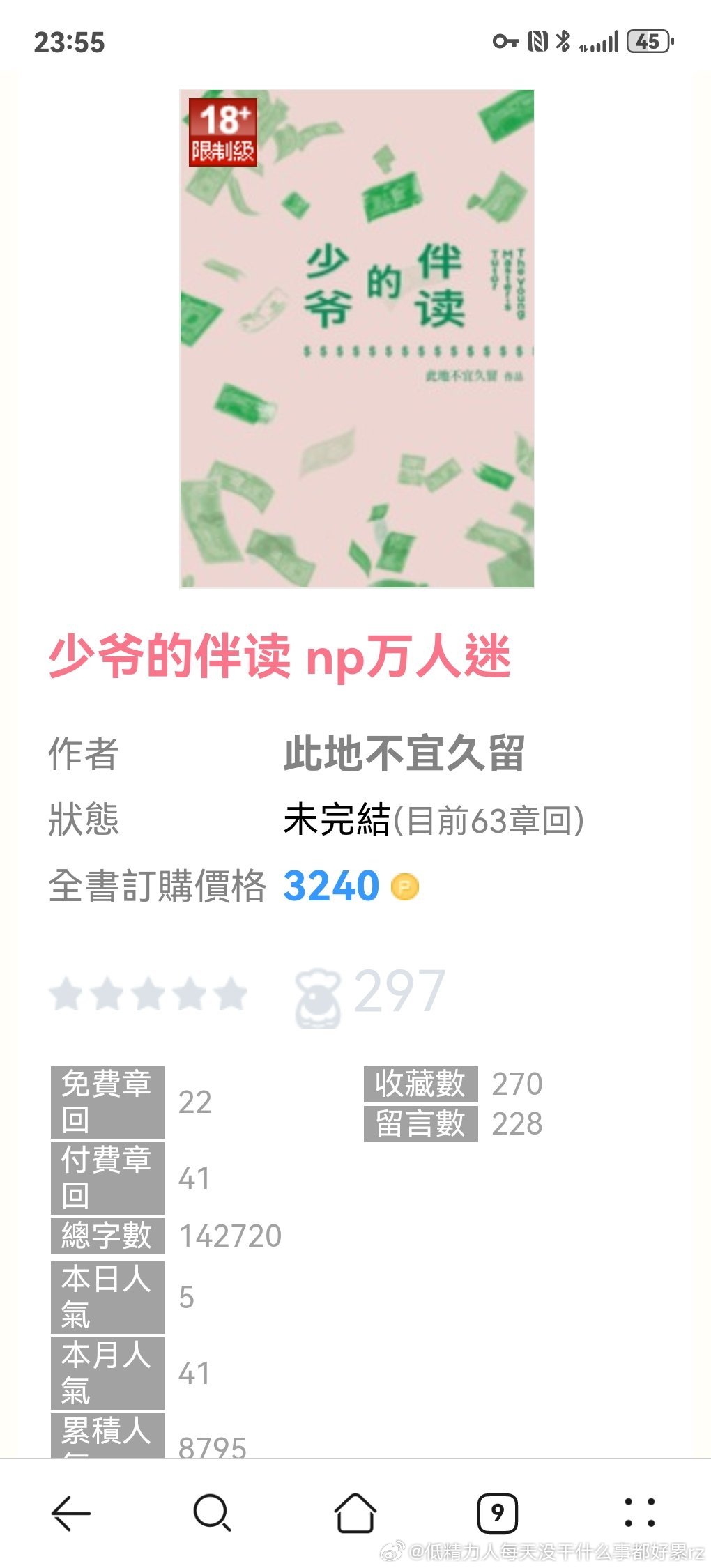 推文 亲测推文日记*欢迎推荐言情好文169 少爷的伴读np万人迷 4星半-5星有