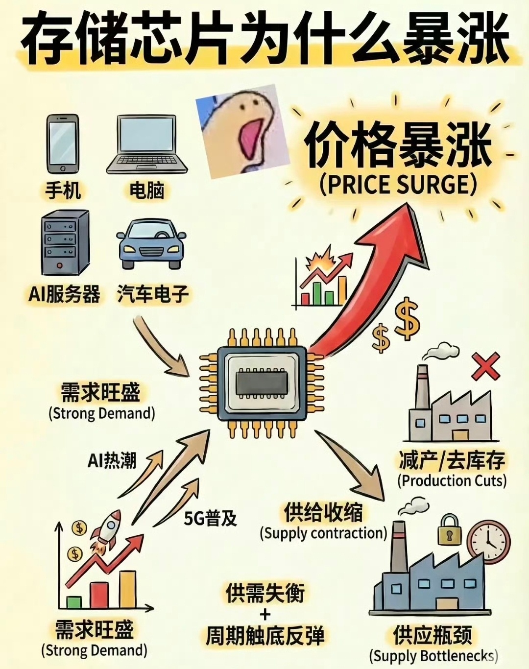 手机涨价潮老款机型销量暴涨100%手机涨价潮下老款机型遭疯抢受存储芯片成本大幅上