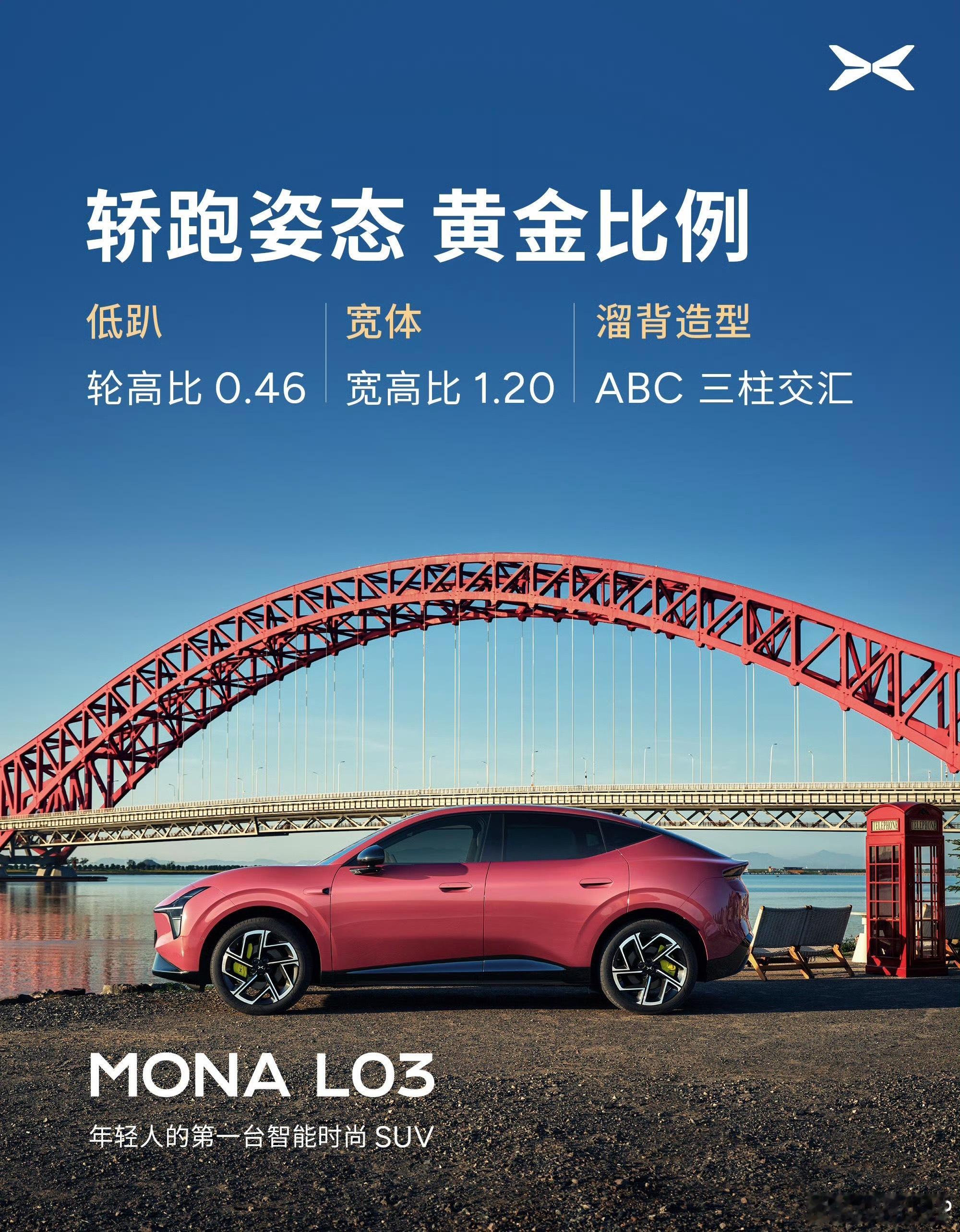 小鹏MONA L03的外观我说怎么看起来跟以往车型不一样，更帅了。原来背后有高人