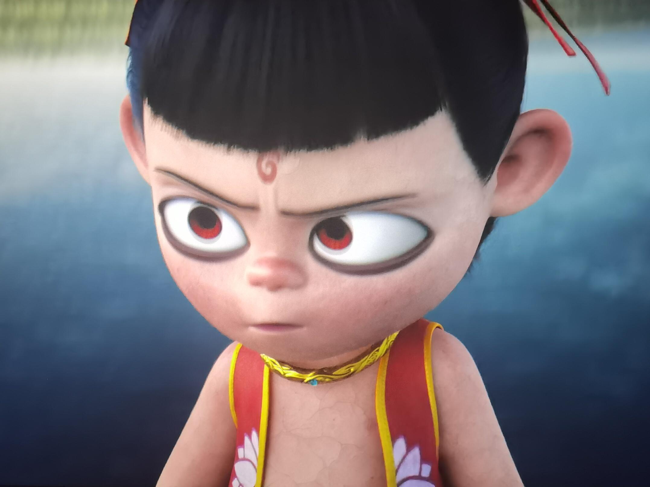 哪吒之魔童闹海做错事的心虚宝宝哪吒