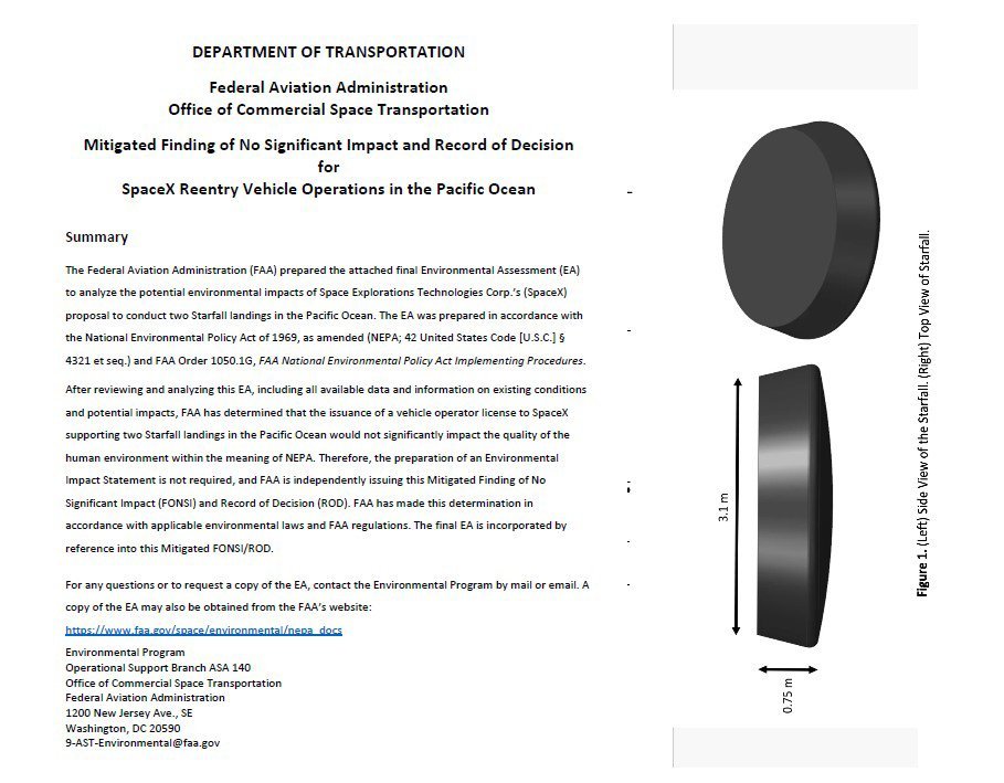 SpaceX的Project Starfall演示发射任务即将启动。SpaceX