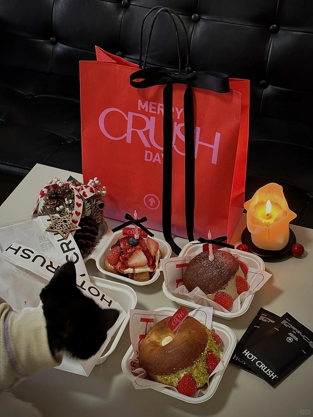 我宣布！圣诞聚会我负责带甜品🎄🍓