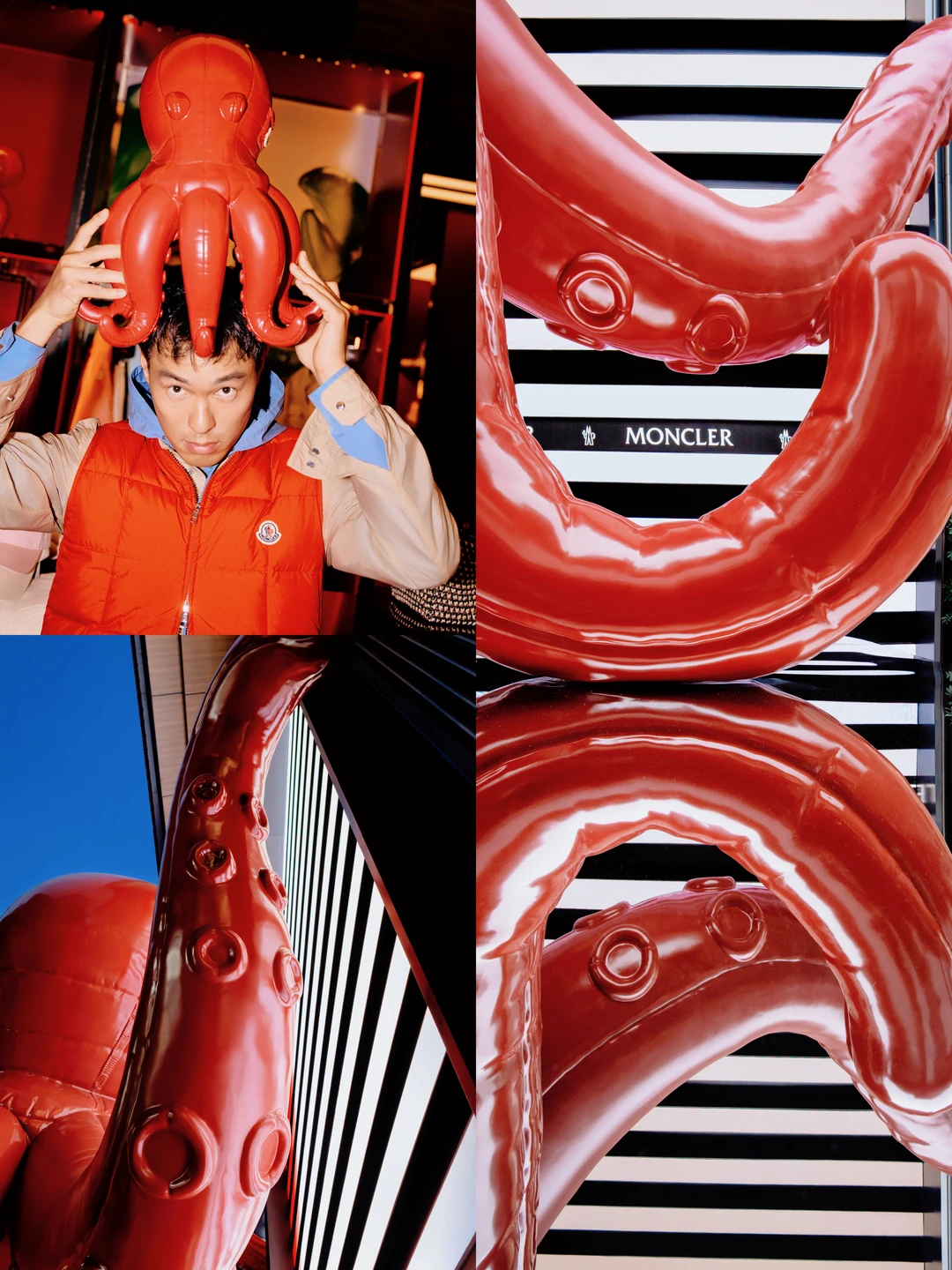 杨祐宁助阵Moncler成都🐙🐙🐙