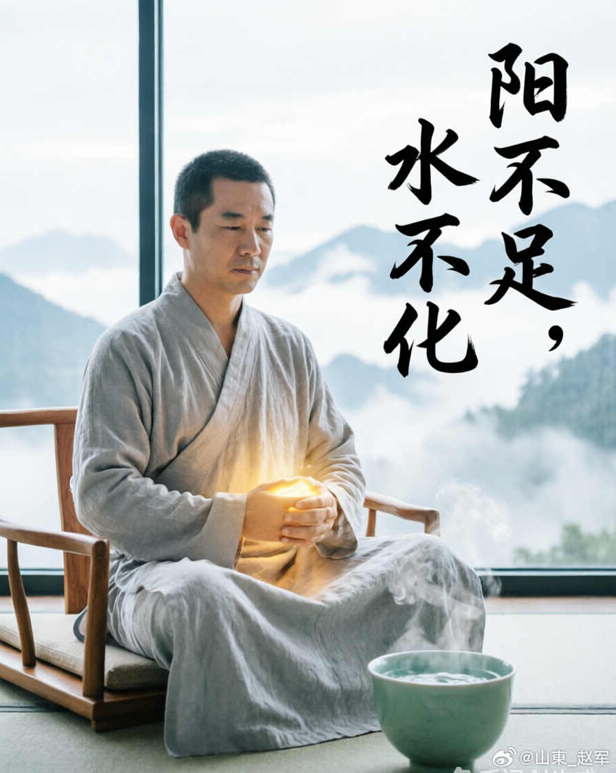 阳不足，水不化儿推+平和小方（圆运动思路）核心病机：中阳不足，水不气化，水饮停滞