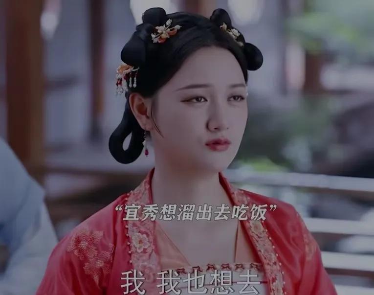 《锦绣安宁》
六姑娘想跟着六舅舅一起偷偷溜出去吃饭，她的贴身丫鬟也帮她说话，说六