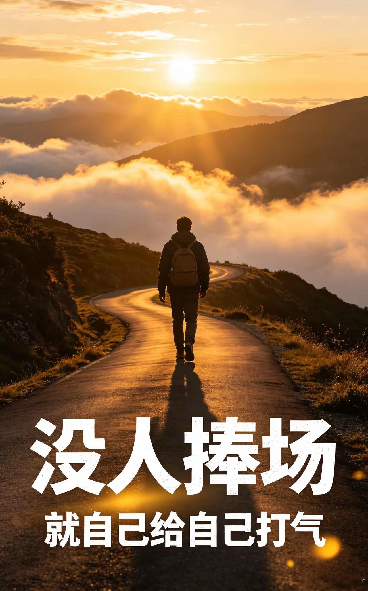 人要经常给自己打气，生活才不会垮掉人这一辈子，不会天天都顺风顺水。会赚钱难，会受