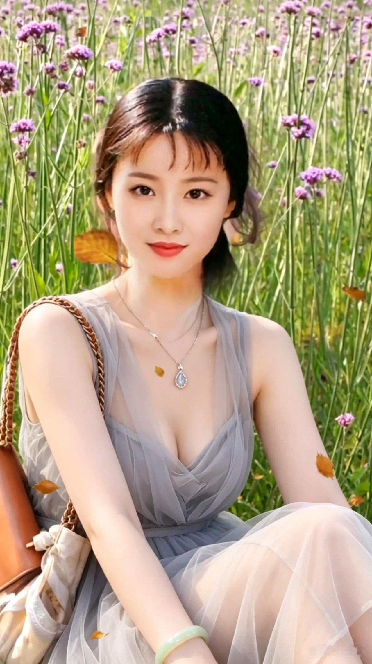 花间美人坐，笑语入秋风。