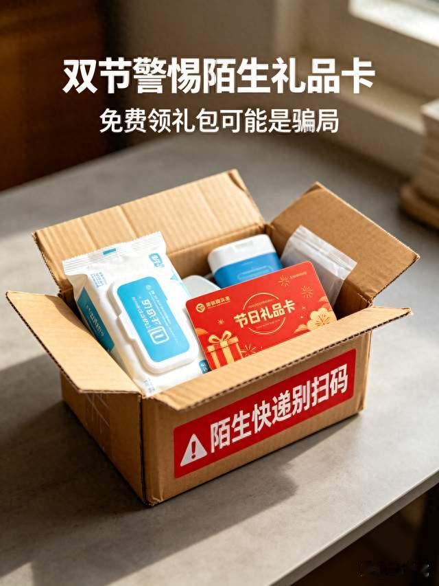双节警惕！陌生快递礼品卡全是骗局