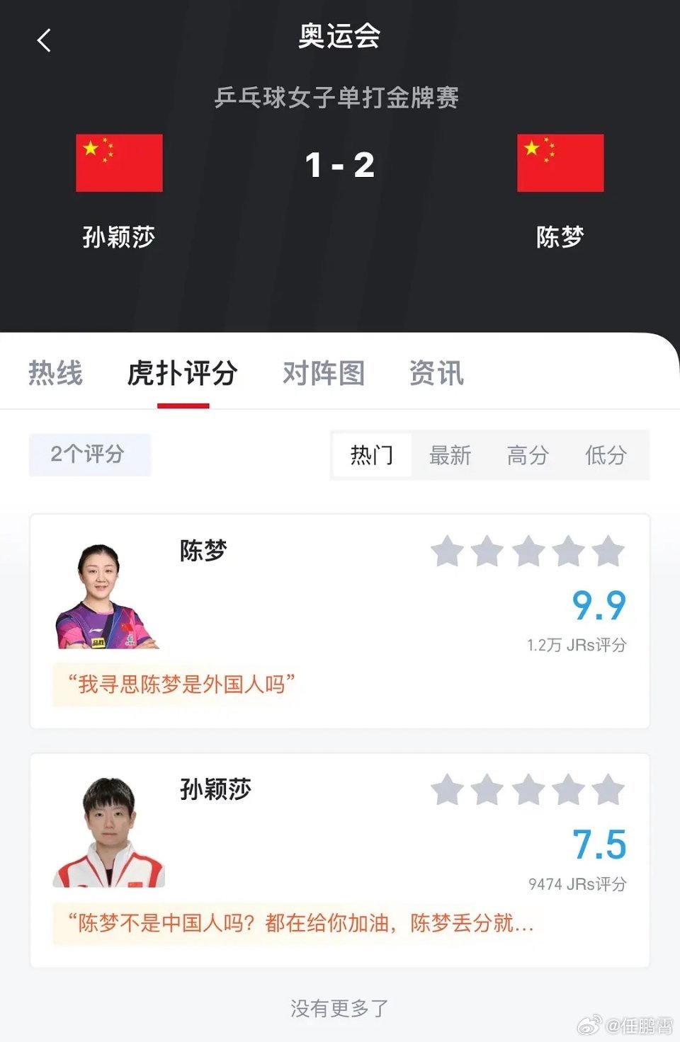 张本兄妹同时夺冠国乒怎么了之前奥运会的时候我就发现了，国兵逐渐粉圈化，越来越拉胯