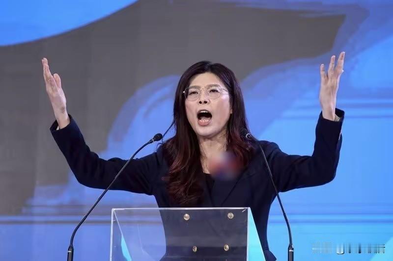 郑丽文就职演讲，马英九听哭了！近二十分钟的演讲，郑丽文全程脱稿，思路清晰，层次分