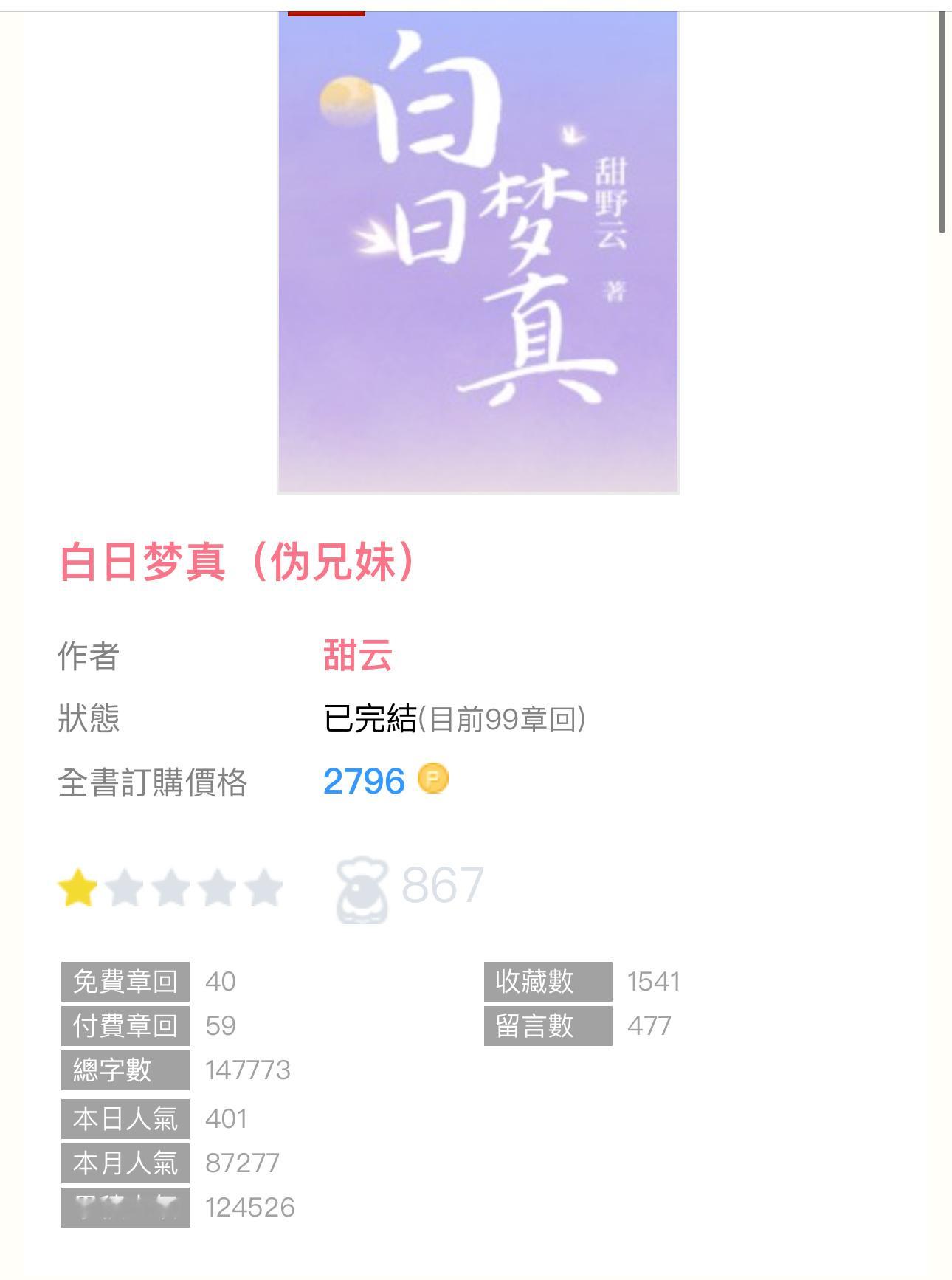 #新文完结# 《白日梦真》by甜云▫️豪门伪兄妹(年龄差4岁)／暗恋成真／1v1