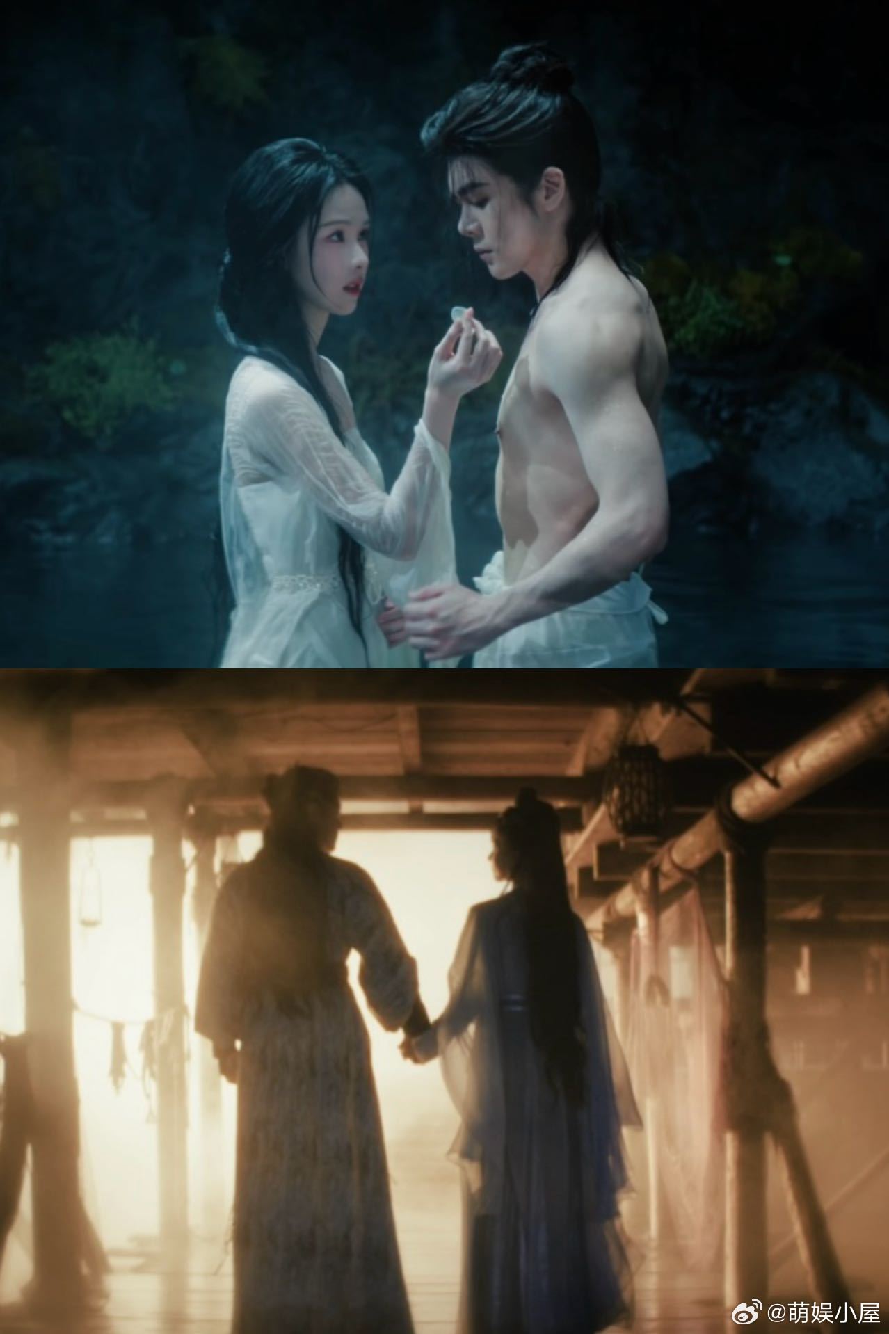 曾舜晞陈都灵吻戏镜头陈都灵曾舜晞假意真情浴池名场面封神！曾舜晞半裸身材杀疯，和陈