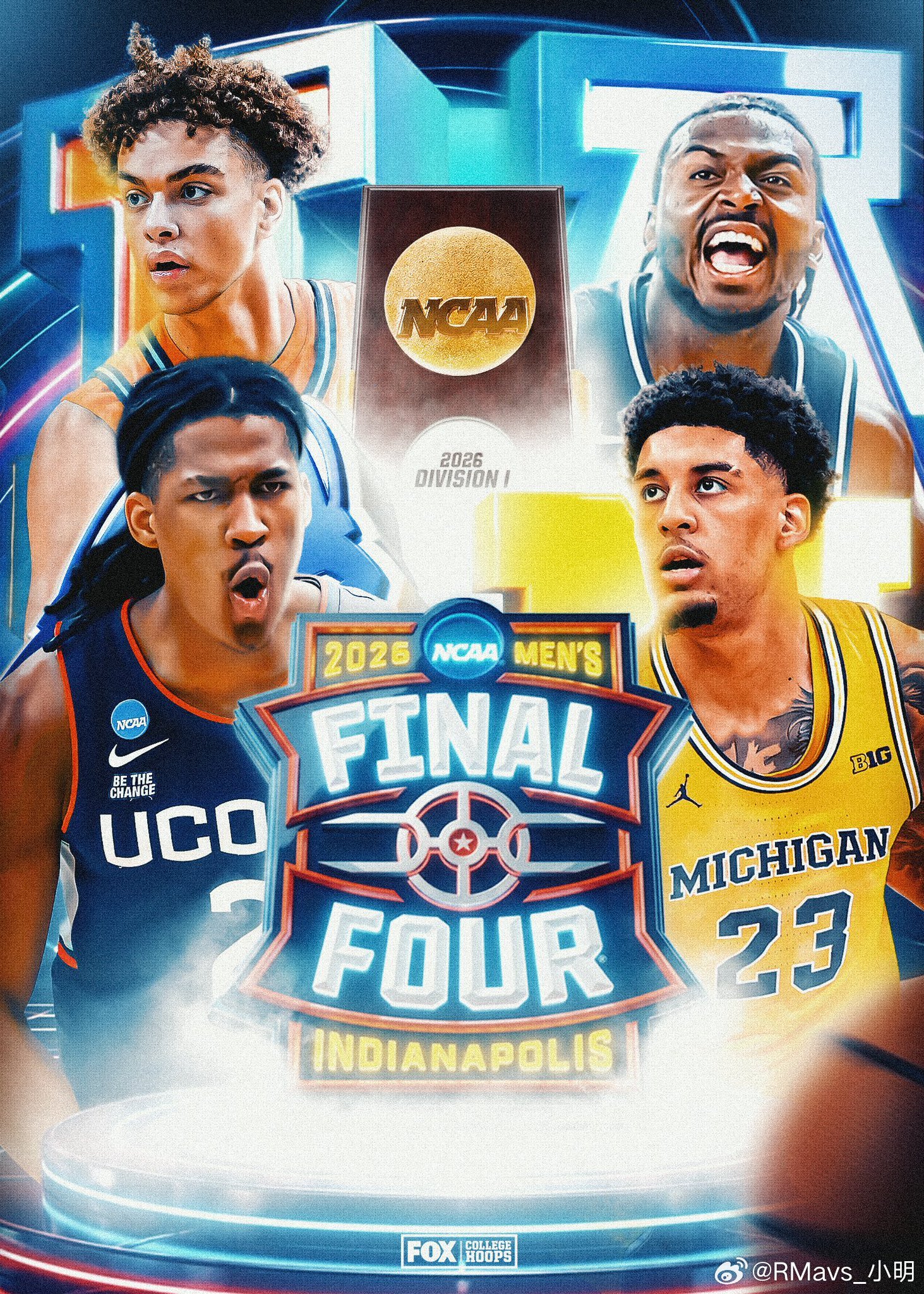 NCAA  【疯狂三月】Final Four 名单出炉！Illinois 对阵 