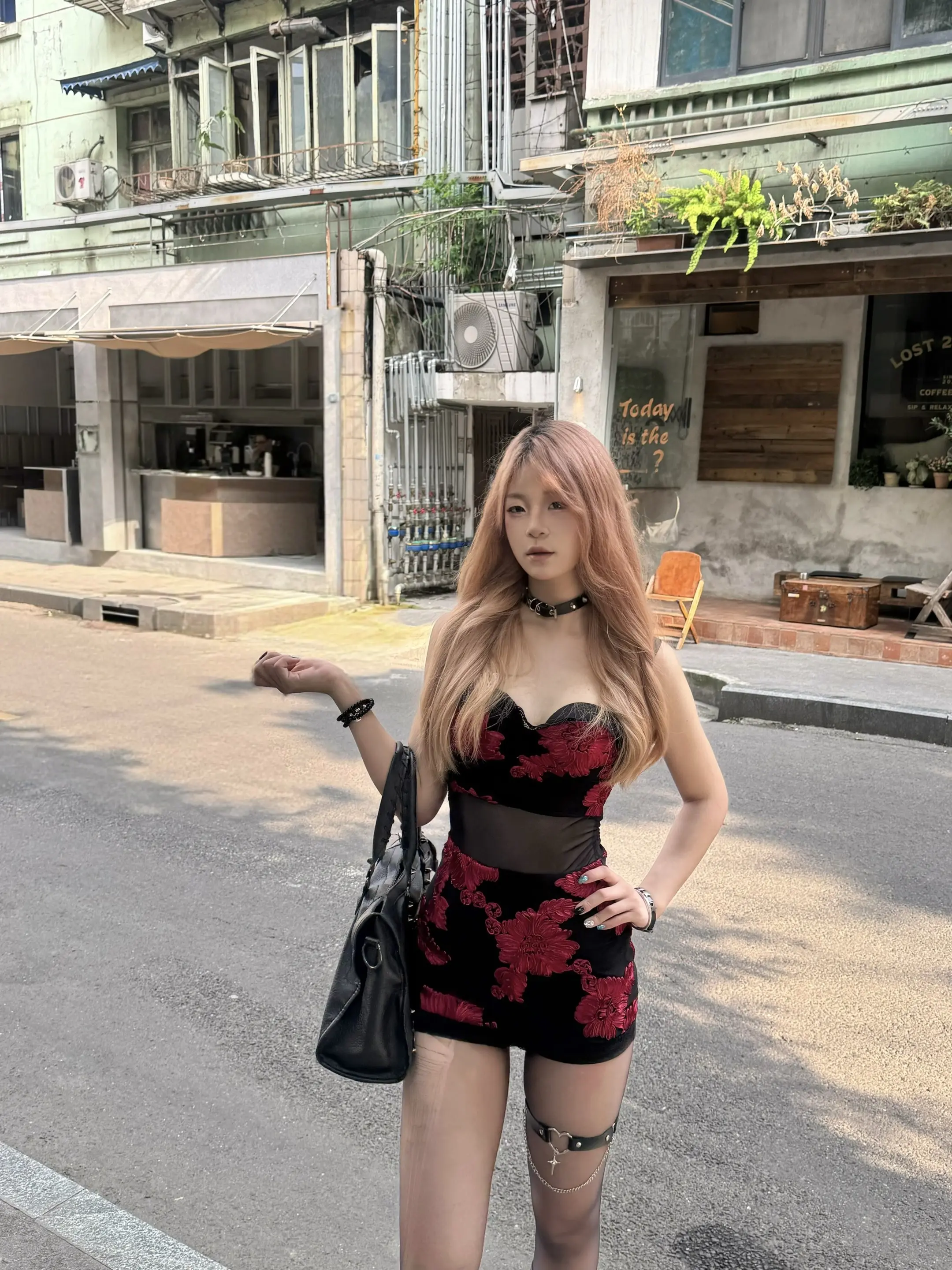 那我们呢 是有今天没明天的关系吗  ootd