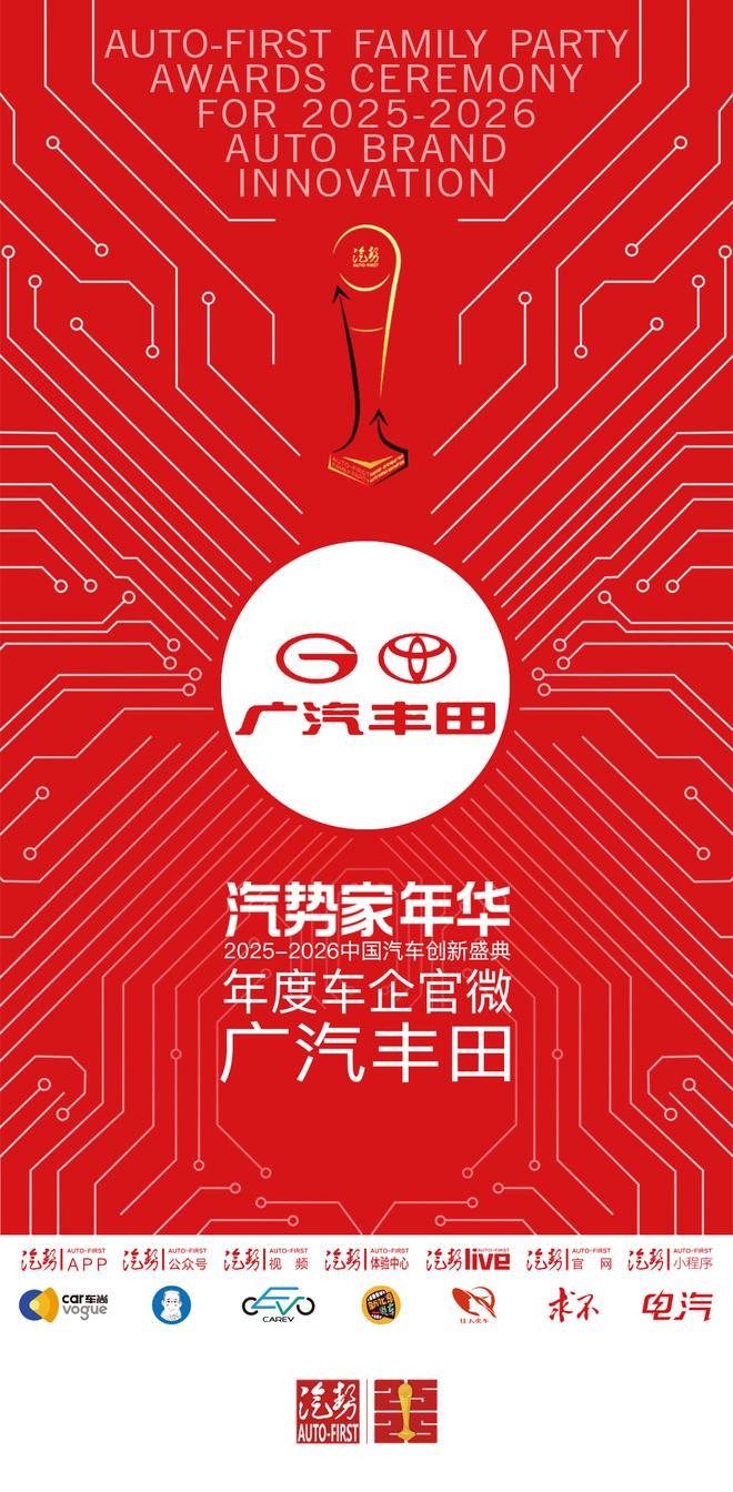 汽势家年华年度车企官微——广汽丰田