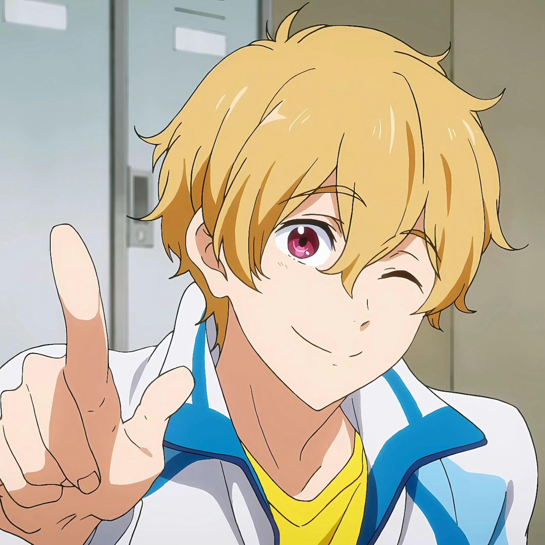 今天8月1日是「Free！男子游泳部」叶月渚的生日 ！！小天使生日快乐🎉暑期片