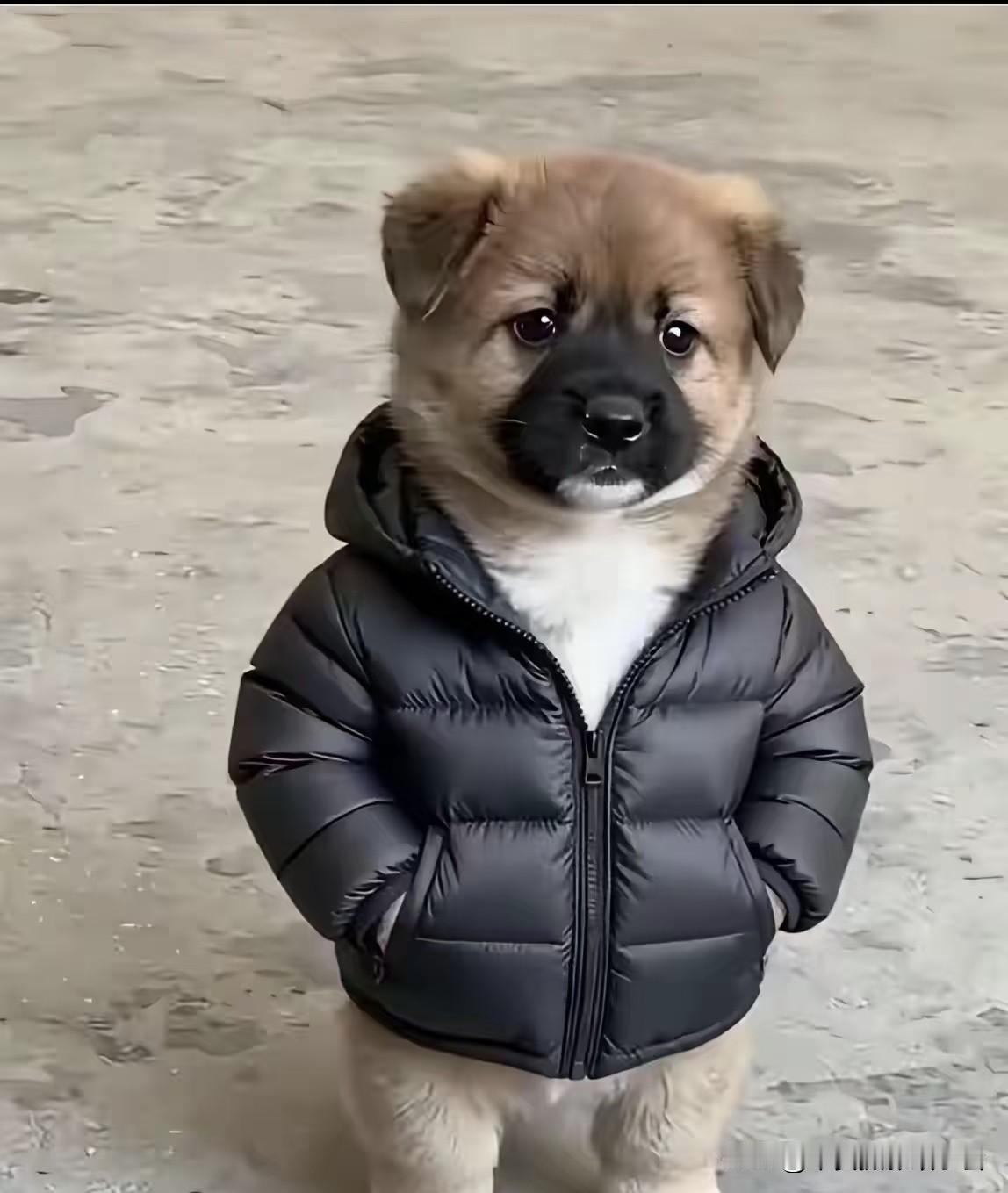 天冷了  今天穿上了羽绒服
大家也记得添衣服啊！别冻着 ，照顾好自己[捂脸][捂