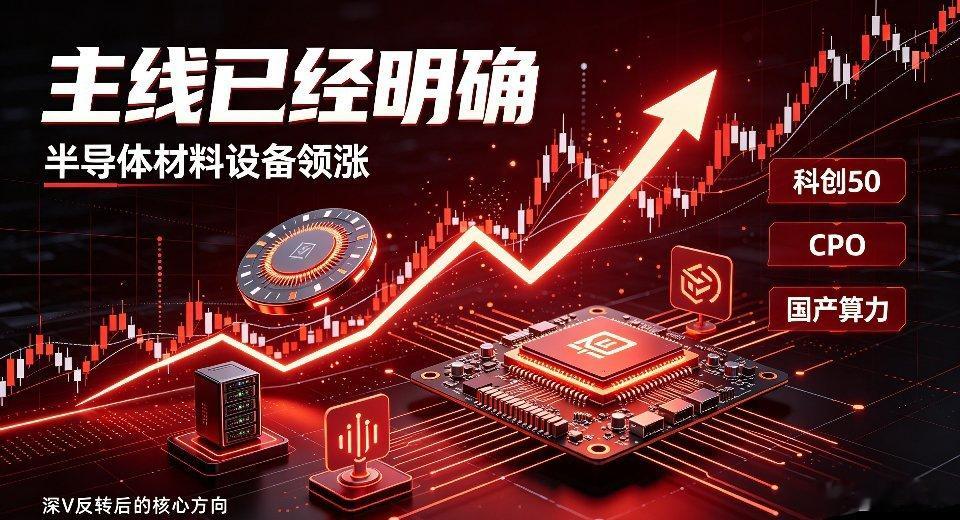 经今日深V一战，全场主线彻底明朗！大盘下探时逆势翻红，大盘反攻时全线冲涨停，全程