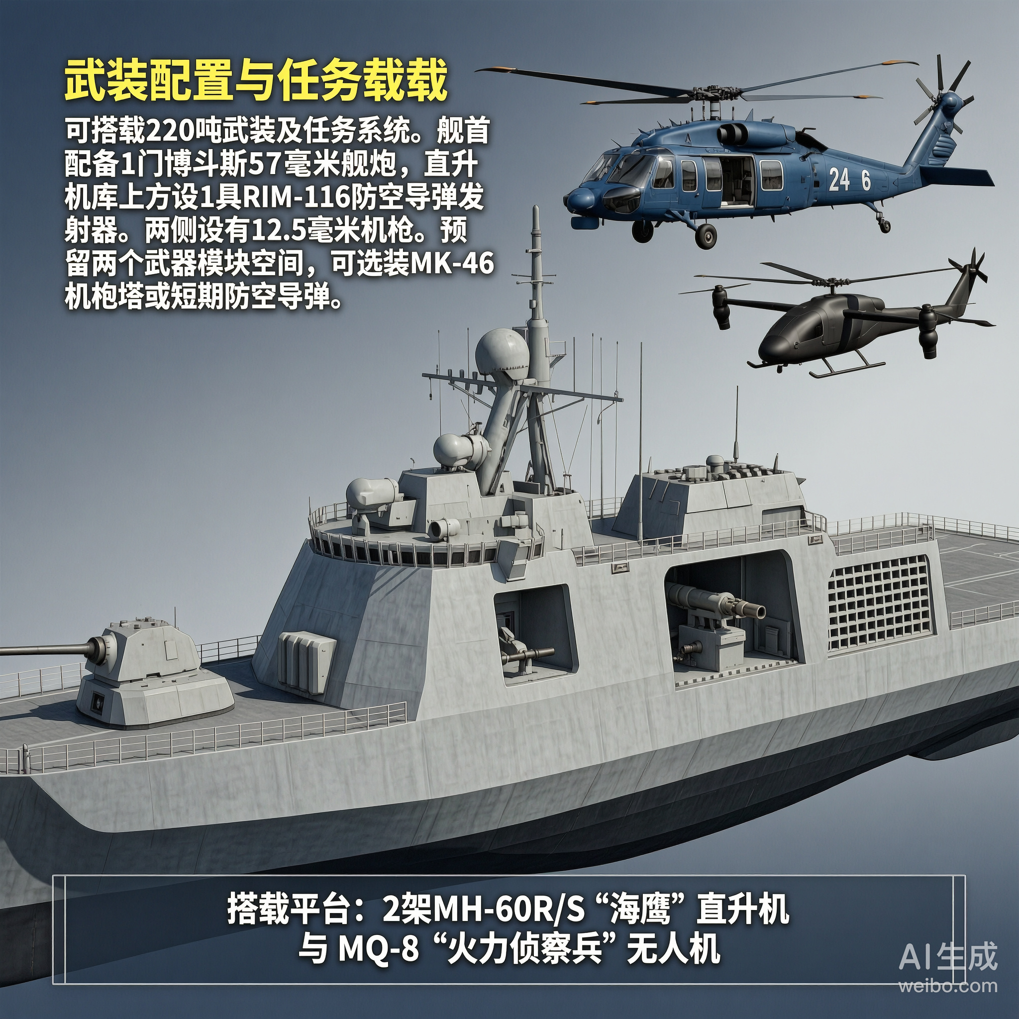 军事ai新视野 美国“自由”级濒海战斗舰“自由”级濒海战斗舰（Freedom c