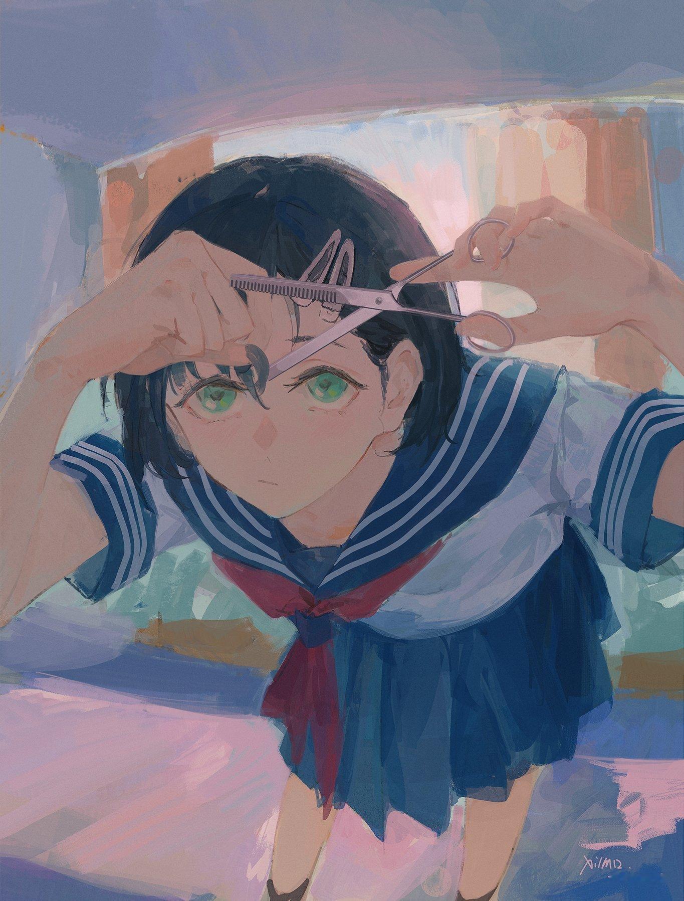 画笔下的情绪碎片画师：xilmo1 