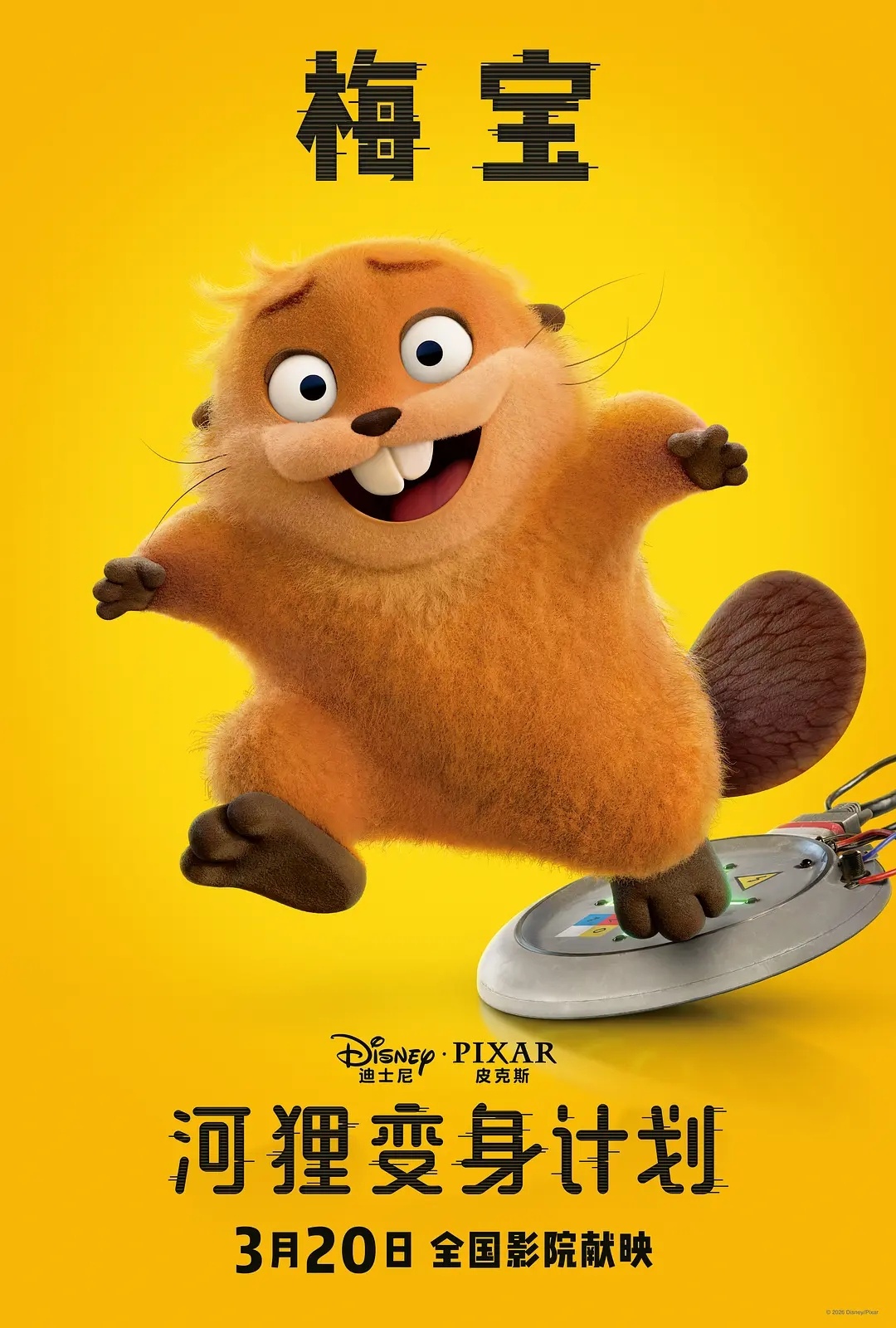 《河狸变身计划》看过的都说不错，3月就指望这部了