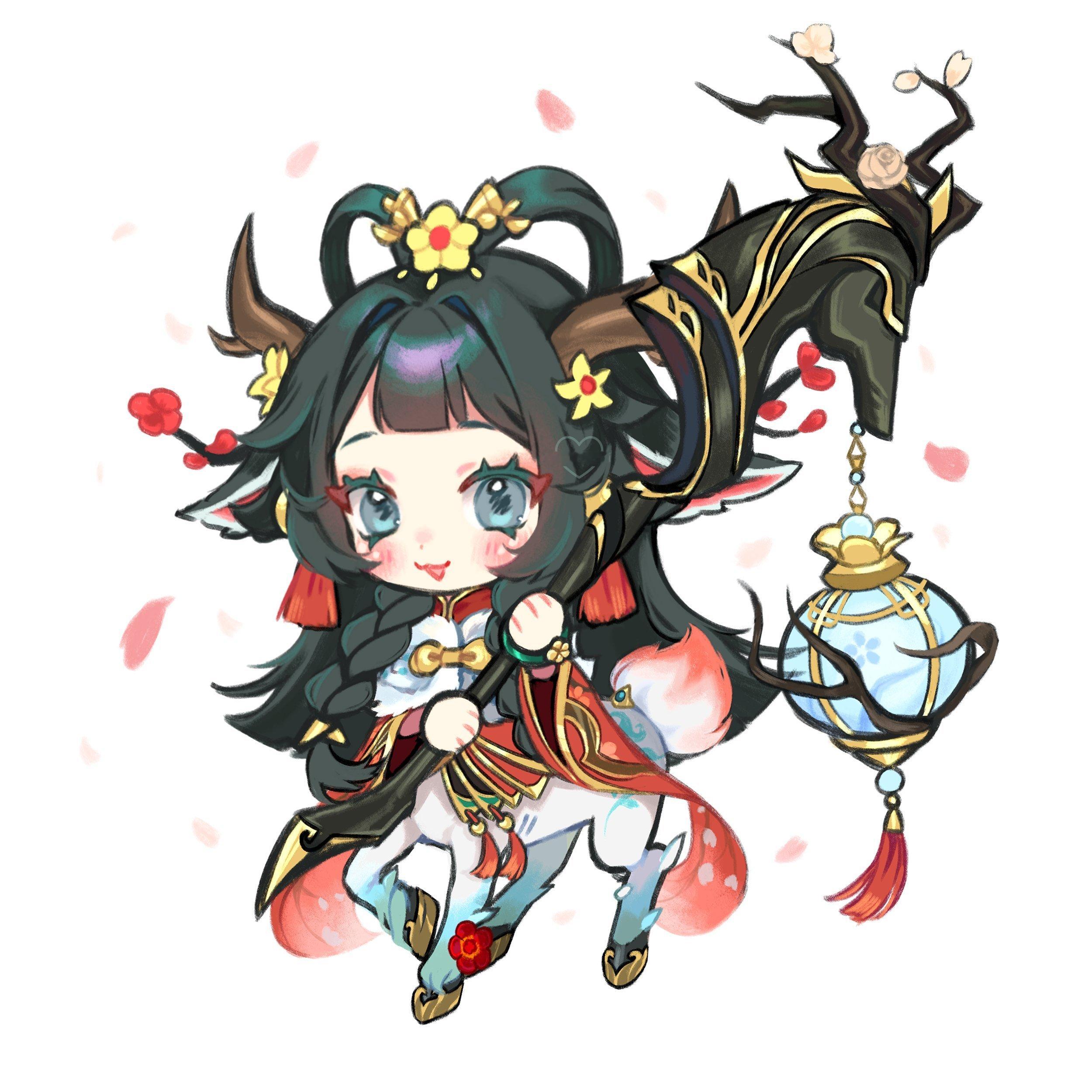 踏雪寻梅 莉莉娅（cr:loltinami）英雄联盟