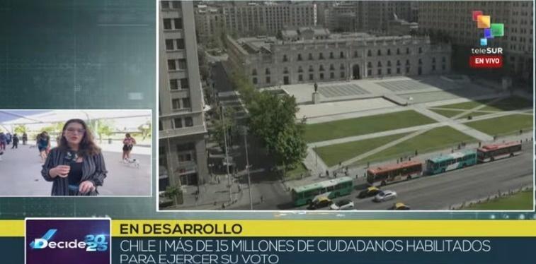 🇨🇱🗳️目前智利全境所有投票站均已开放投票，本次智利公民将选举总统以及国会