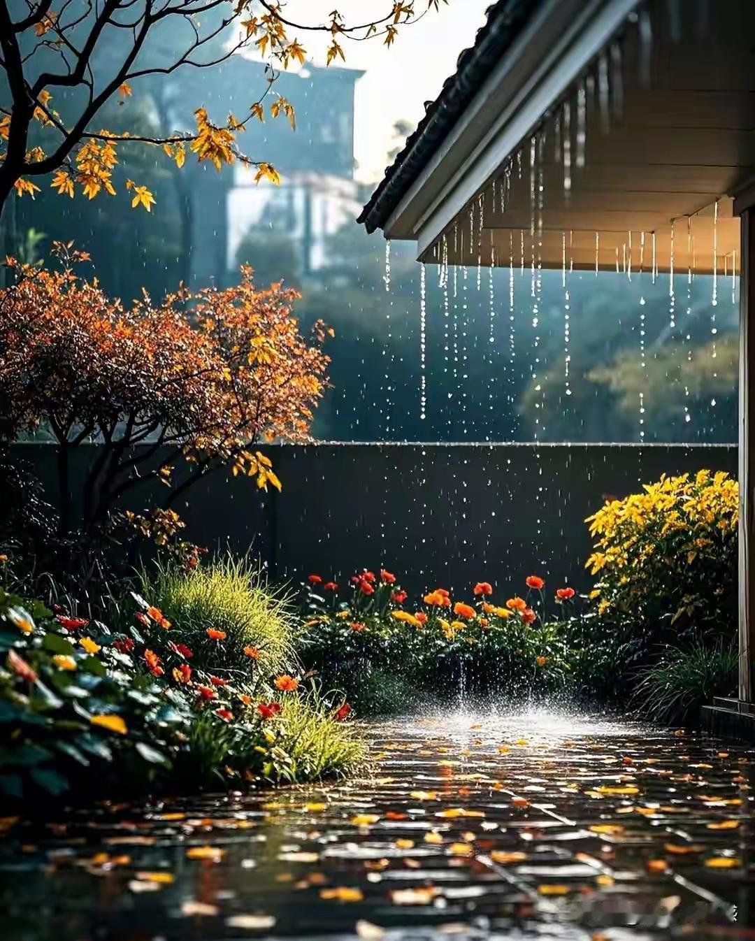 凌晨两点，窗外的雨声淅淅沥沥。林晚关掉电脑，揉了揉发胀的太阳穴。这是她连续加班的