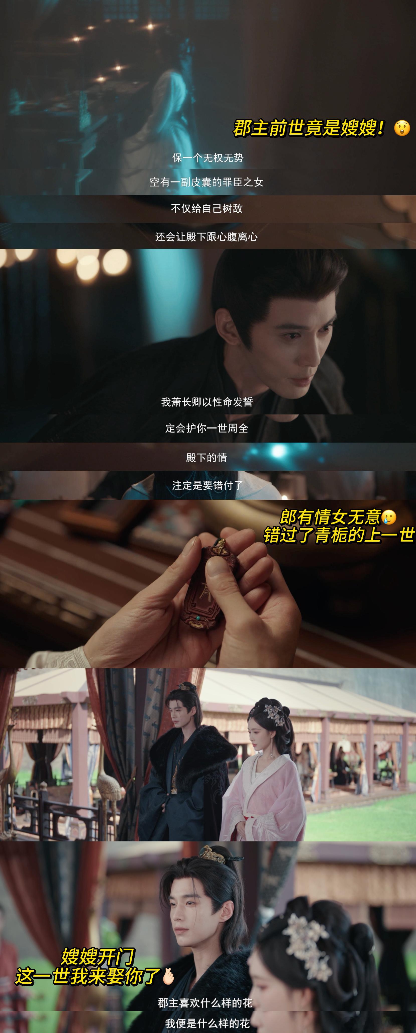 嫂嫂开门这一世我来娶你别人追爱抢破头反目，信王直接主打一个随缘，信王妃烈王妃横竖