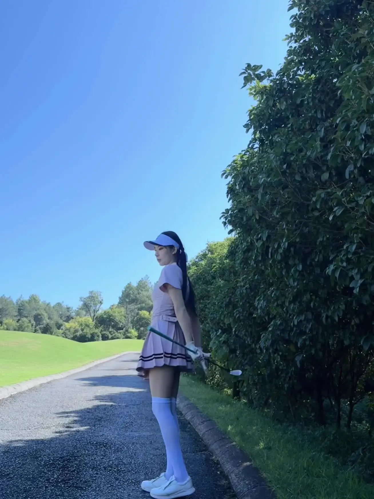 小裙子甩起来