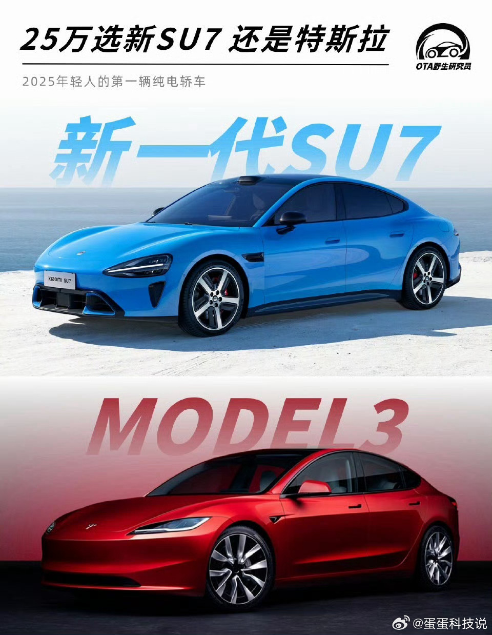 特斯拉小米 听说特斯拉内部都直接把SU7列为头号竞品了！内部紧盯，把小米SU7当