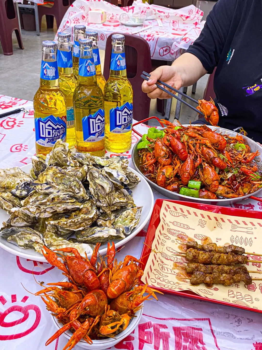 宁波的！夜宵烧烤真的很nice