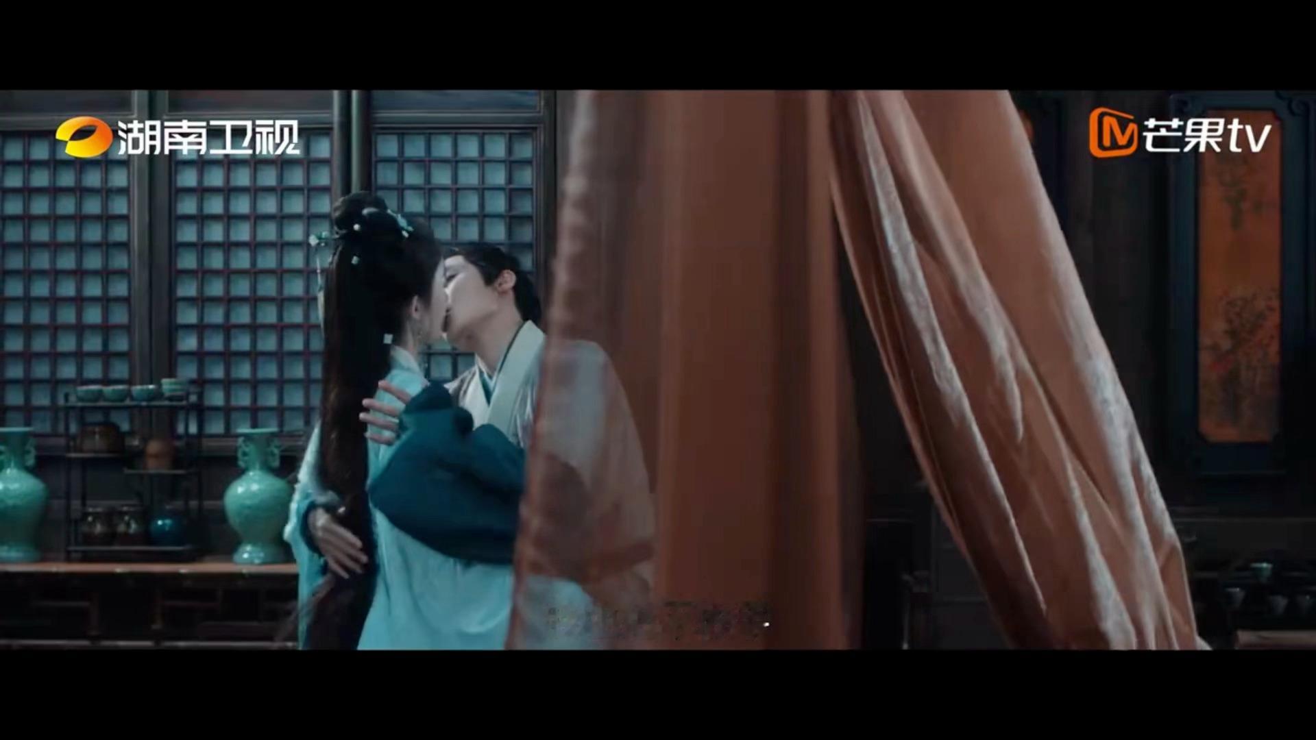 侯明昊古力娜扎吻戏镜头侯明昊古力娜扎玉茗茶骨吻戏 侯明昊、古力娜扎《玉茗茶骨》预