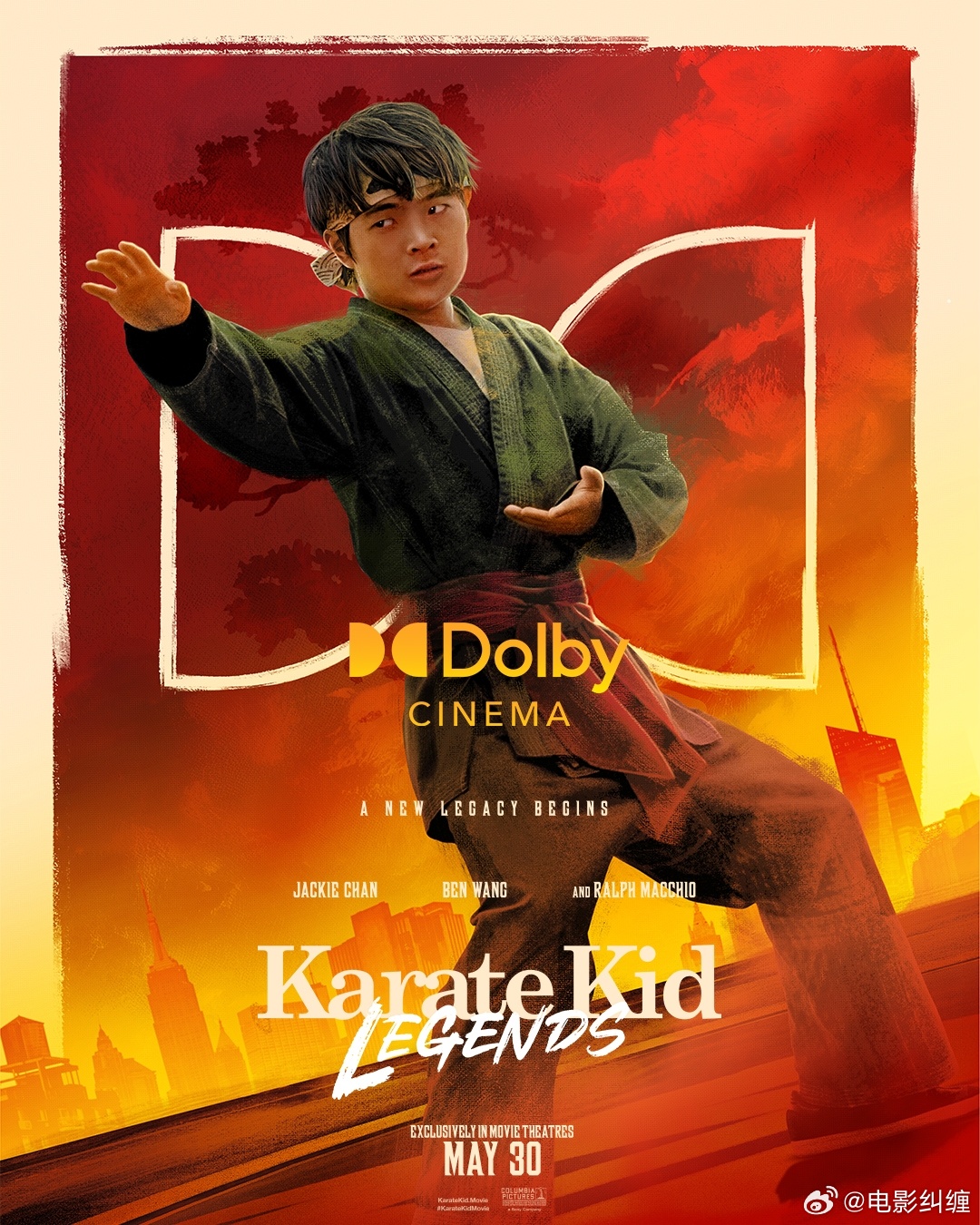 成龙大哥新电影《功夫梦：融合之道》发布新海报，杜比，4DX，北美5.30上映，内