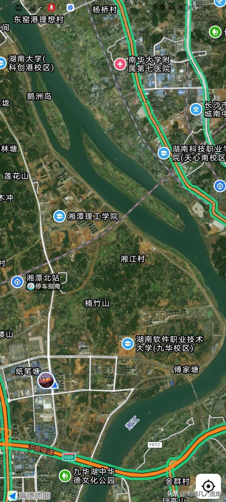 兴马洲大桥辅道修到九华对谁更有利？
准确的说不是湘潭，而是长沙。
长沙南部一直都