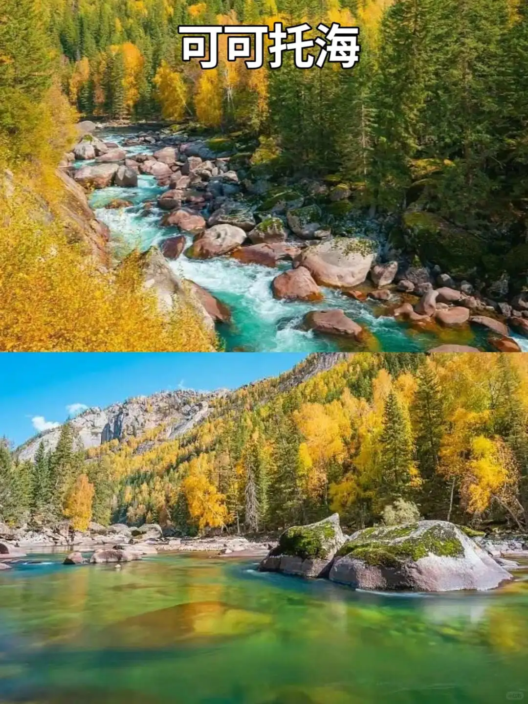 阿勒泰赏秋全攻略,这才是秋游必去的宝藏地