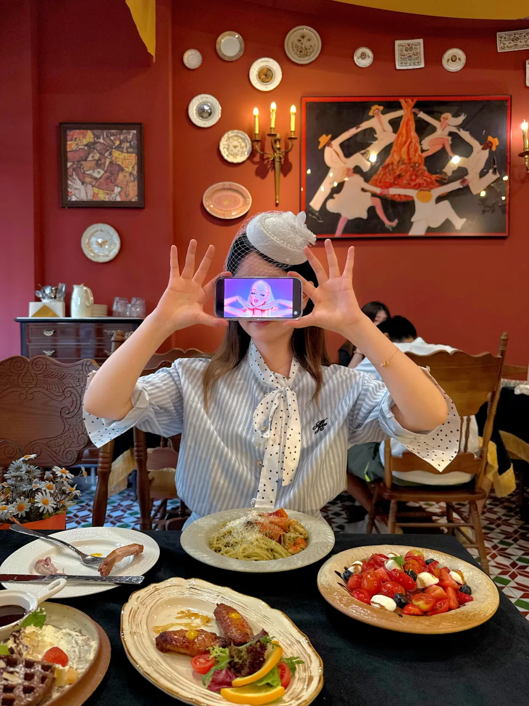 当我用ig上的拍照方式记录美食。*。。