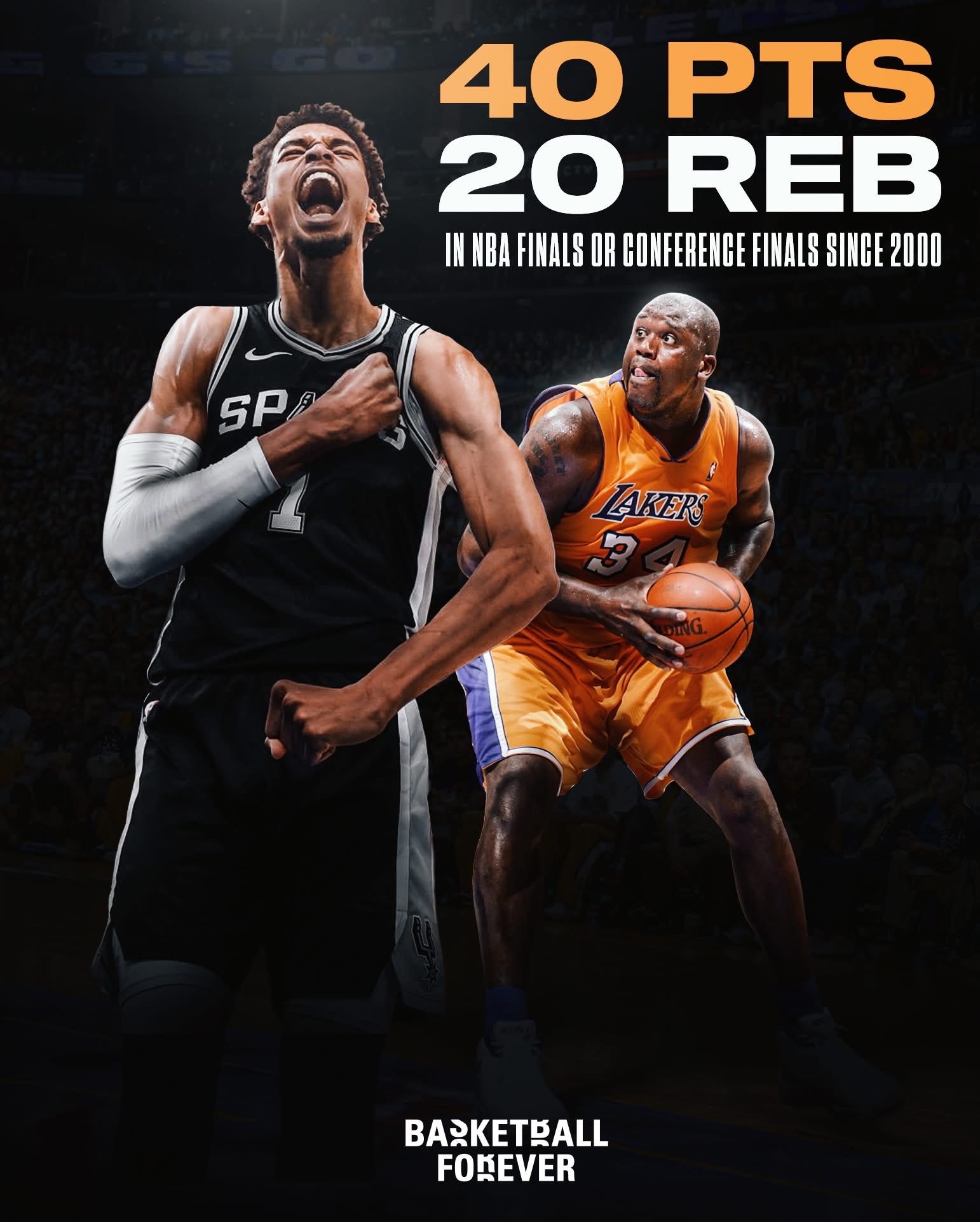 斑马已经比肩奥尼尔了，太可怕了。NBA