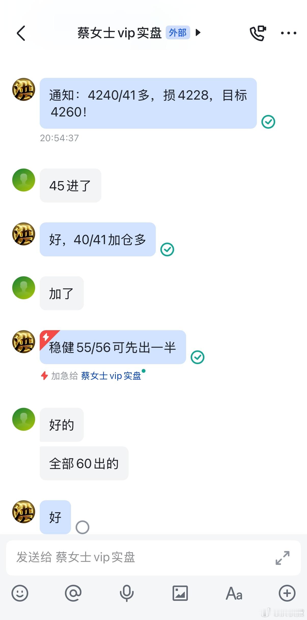 【实时布局美盘黄金双多单获利！！】晚间美盘阶段洪姐在盘中布局给到的4242位置多