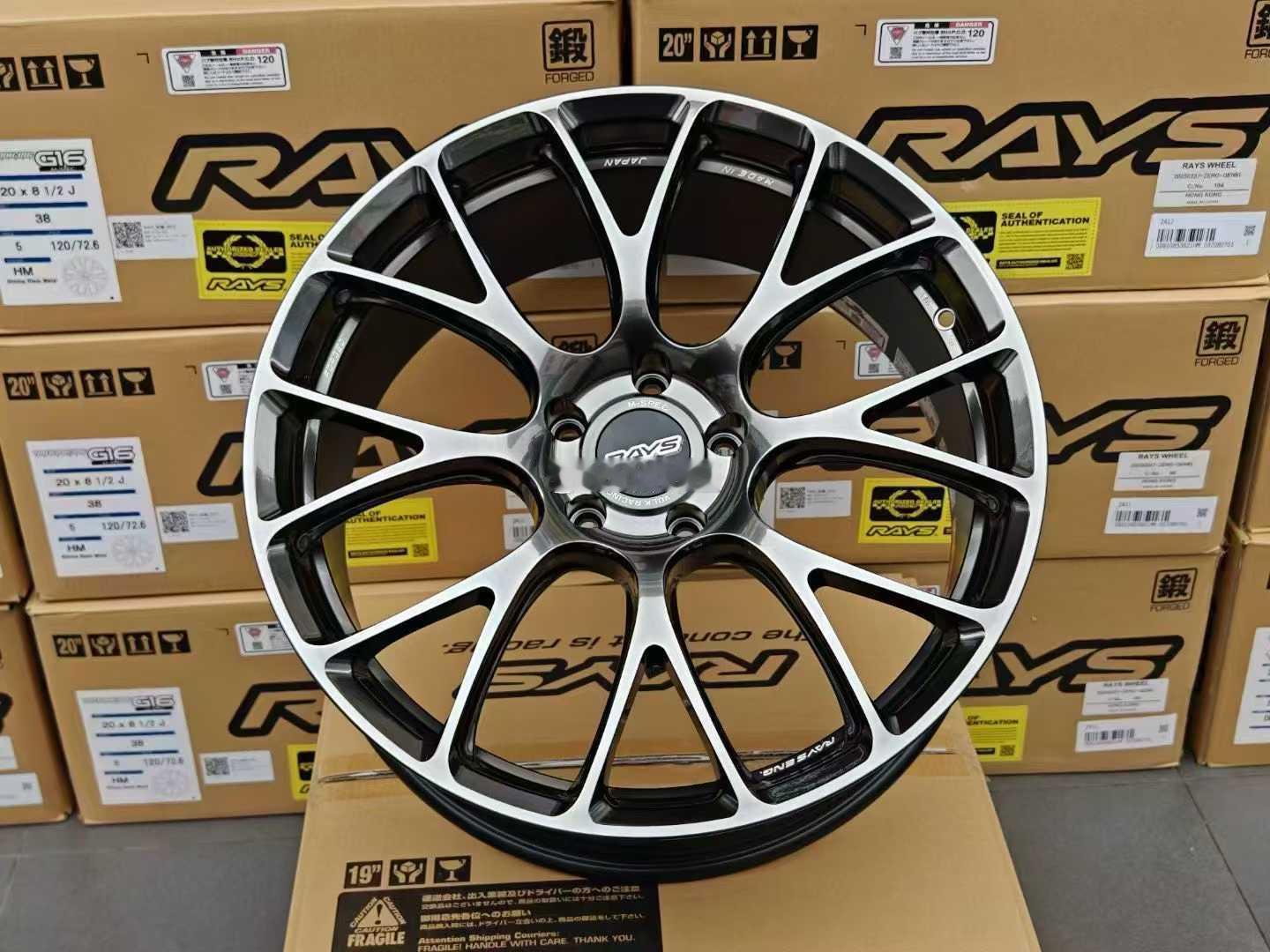 现货1️⃣套日本RAYS G16 HM颜色20寸8.5J ET38 5*114.