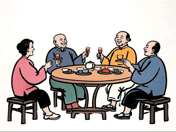 亲家叫亲不是亲，
只是儿女联了姻，
没事少往一块凑，
……请友续句……？

上联